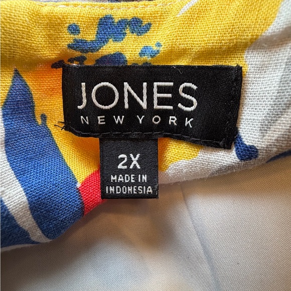 Jones New York Colorful Floral Midi Dress - Picture 3 of 4